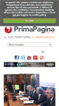Mobile Screenshot of primapaginaonline.it